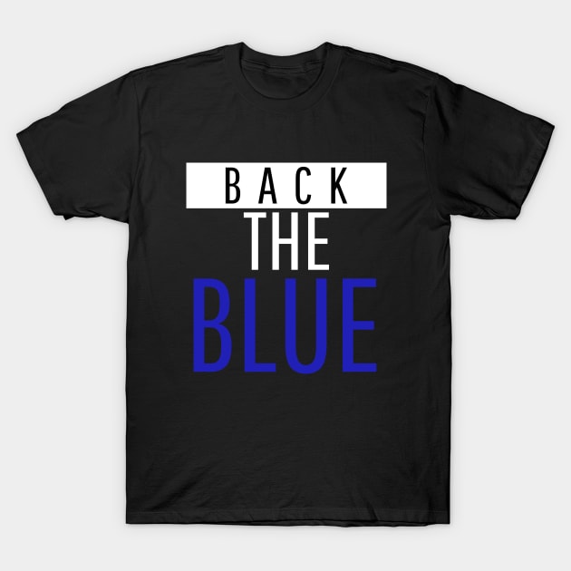 Back the Blue - Support Police T-Shirt by Hello Sunshine